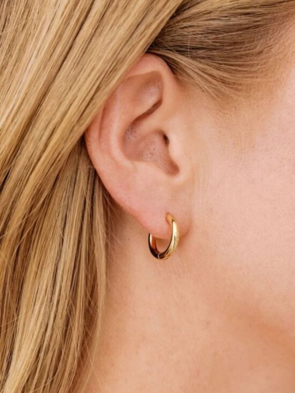 Gold Mini Hoop Earrings